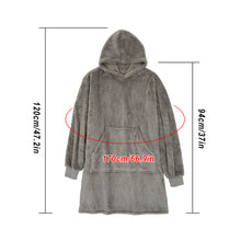 Load image into Gallery viewer, Sherpa Blanket Hoodie
