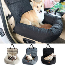 Cargar imagen en el visor de la galería, Deluxe Pet Car Seat Bag Basket, Waterproof Dog Booster Seat For Safe Travel
