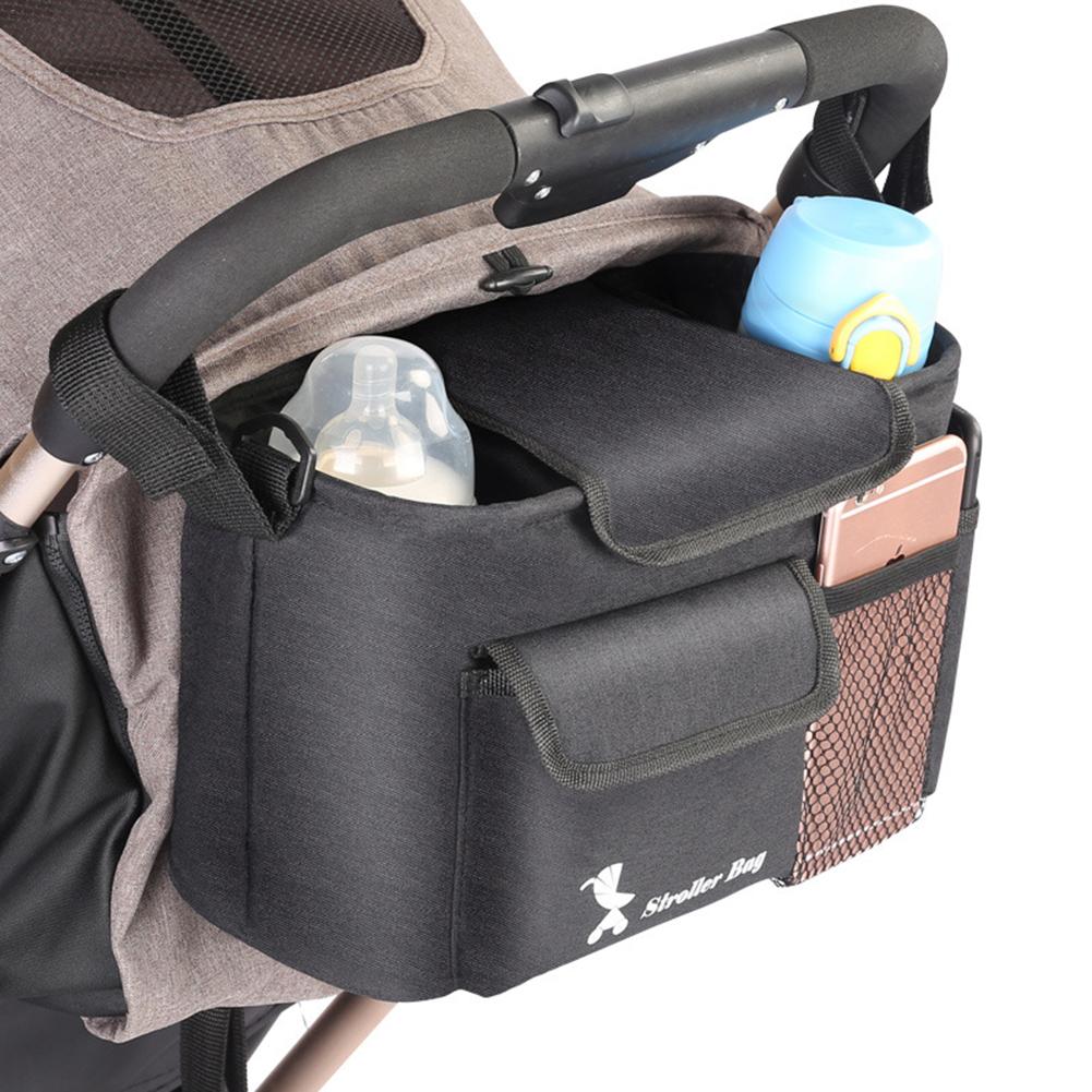 Universal Baby Stroller Organizer- Portable & Large Capacity Stroller Organizer For Smart Moms