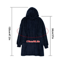 Load image into Gallery viewer, Sherpa Blanket Hoodie
