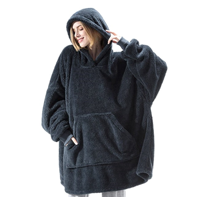 Sherpa Blanket Hoodie